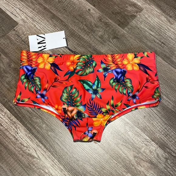 Zara Swim Nwt Zara Mens Printed Swim Briefs Poshmark